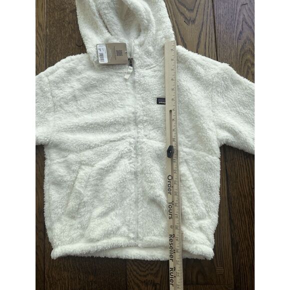 Patagonia Kids Los Gatos Hoody Jacket Birch White NWT Size Medium (10) - Picture 9 of 10